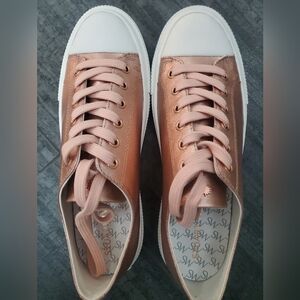 Metallic Stuart Weitzman Sneakers